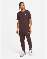 Nike Foundation Fleece Joggers in Black 