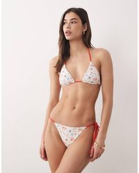 Dippin' Daisy's - Dippin Daisys Bonjour Tie Side Bikini Bottoms - Lyst