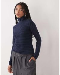 Weekday - Slim Fit Turtleneck Long Sleeve T-shirt - Lyst