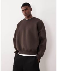 ASOS - Premium Heavyweight Extreme Oversized Sweatshirt - Lyst