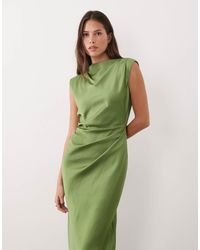 green emerald velvet dress Tera Velvet Long Sleeve Corset Mini Dress in Emerald Green