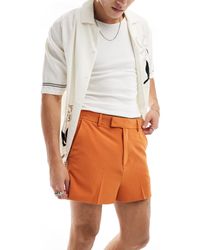 ASOS - Smart Cropped Shorts - Lyst