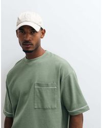 ASOS - Heavyweight Boxy Oversized T-Shirt With Contrast Stich - Lyst