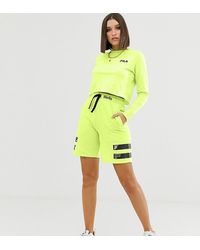 pantaloncini verdi fila