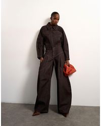 TOPSHOP - Tolu coker x – barrel-jeans - Lyst