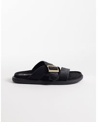 schuh - – tear – flache sandalen - Lyst