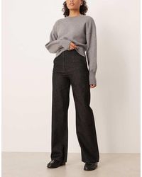 ASOS - Low Rise Clean Waistband Jeans - Lyst