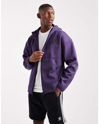 adidas Originals - Z.N.E. Full-Zip Hooded Track Jacket - Lyst