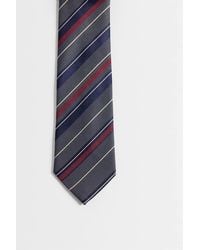 ASOS - Cravatta Stile Rugby A Righe Multicolore - Lyst
