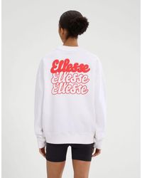 Ellesse - Lo Sbuffo Long Sleeve Graphic Sweatshirt - Lyst
