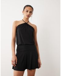 Cotton On - Kaity Halter Mini Dress - Lyst