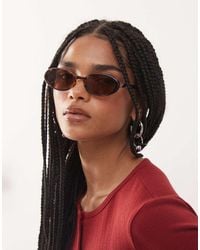 Reclaimed Vintage - 90S Oval Sunglasses - Lyst