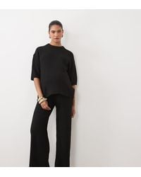 ASOS - Asos Design Maternity Wide Leg Trouser With Wool Co-ord - Lyst