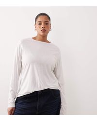 ARRANGE - Curve Seam Detail Long Sleeve Jersey Top - Lyst