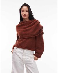 & Other Stories - Wool Alpaca Swaddled Drape Sweater - Lyst