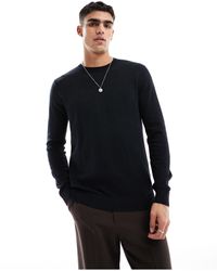 SELECTED - Knit Crew Neck Jumper - Lyst