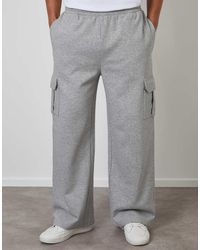 Threadbare - Wide Leg Cargo Joggers - Lyst