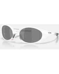 Oakley - Eye Jacket Redux Seek Collection Rectangle Polarised Sunglasses With Mirrored Lens - Lyst