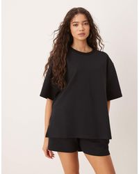 ASOS - Interlock Split Side T-shirt - Lyst