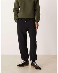 ASOS - Tapered Ribbed Sweatpants - Lyst