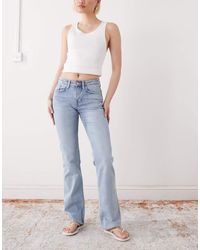 Weekday - Tension Slim Fit Bootcut Jeans - Lyst