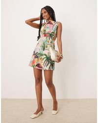 Isabelle Pennington Edmead - Isabelle Pennington-Edmead Amalie Mini Dress - Lyst