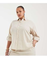 ONLY - 100% Cotton Long Sleeve Shirt Co-Ord - Lyst