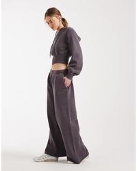 Cotton On - Fleece Wide Leg Sweatpants - Lyst