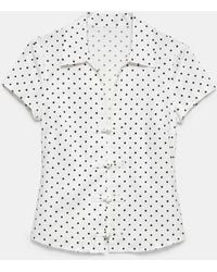 Pull&Bear - Fitted toggle Shirt - Lyst