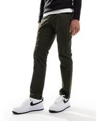 Paul Smith - Tapered Chino Trousers With Patch Logo - Lyst