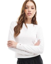 Tommy Hilfiger - Logo Lounge Long Sleeve T-Shirt - Lyst
