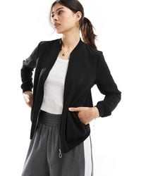 Vero Moda - Lightweight Zip Front Bomber Jacket - Lyst