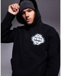 The Couture Club - – flauschiger strick-kapuzenpullover - Lyst