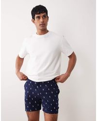 Polo Ralph Lauren - All Over Icon Logo Jersey Short - Lyst