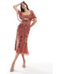 ASOS - – midikleid - Lyst