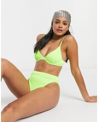 hollister bandeau bikini top