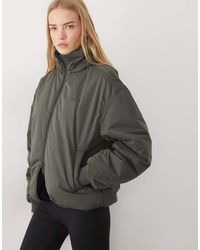 Tala - High Neck Reversible Bomber Jacket - Lyst