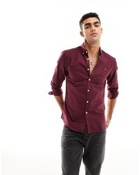 Farah - Brewer Slim Fit Shirt - Lyst