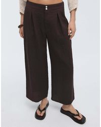 Stradivarius - Rustic Culottes - Lyst