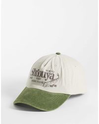 ASOS - Cap mit grafikprint und kontrastschirm - Lyst