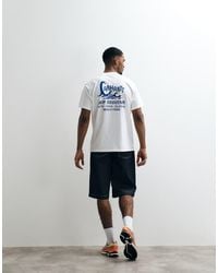 Carhartt - Waves Back Print T-shirt - Lyst