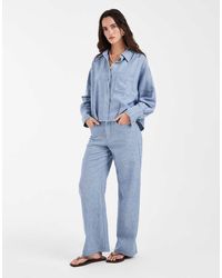 Gap - Co-ord Linen Mix Trouser - Lyst