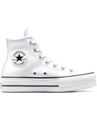 Converse - Chuck Taylor All Star Lift Hi Platform Trainers - Lyst