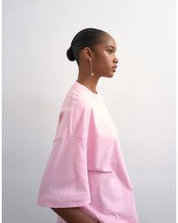 TOPSHOP - Oversized Drop Shoulder Tee - Lyst