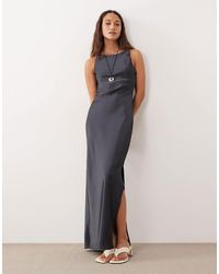 lilac maxi dresses Elegant Off-Shoulder Lilac Maxi Dress
