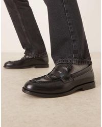 Calvin Klein - Essential Penny Loafer Brand Detail - Lyst