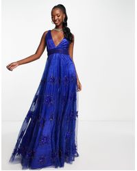 Synthetic Embellished Dress 
