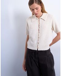 TOPSHOP - – offene strickjacke - Lyst