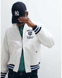 Polo Ralph Lauren - Wimbledon Capsule Embroidered Script Logo Back Print Jacket - Lyst