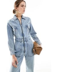 Mango - – jeans-overall - Lyst